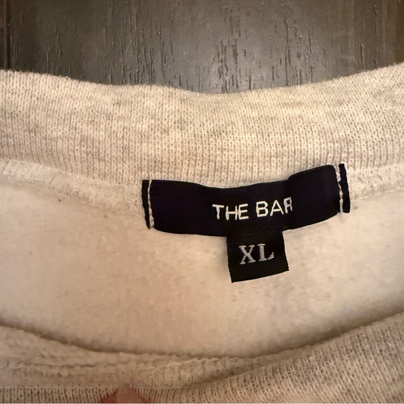 The Bar Light Gray Crewneck Sweater - Picture 3 of 4